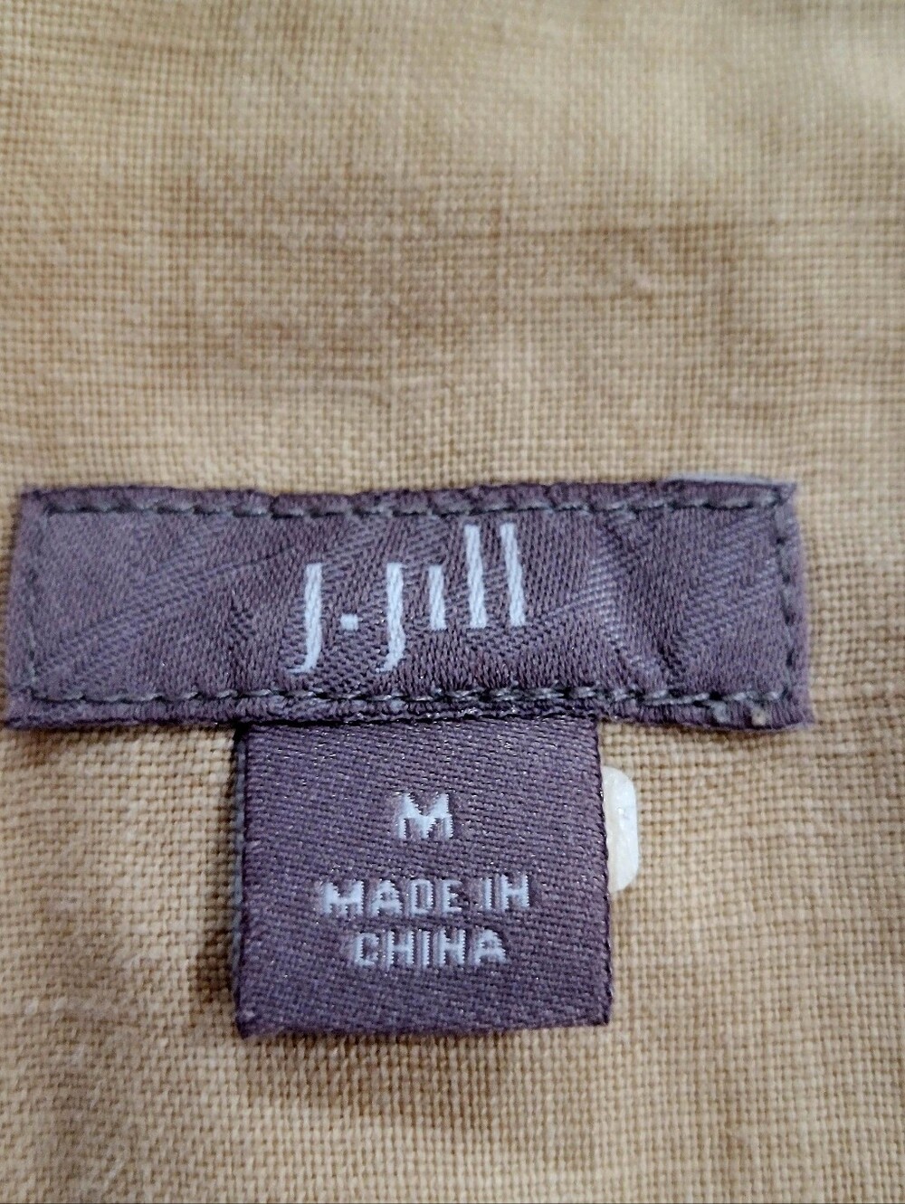 J. Jill 100% Linen Pale Yellow Tunic Top | Size Medium - Picture 6 of 8
